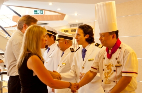 captain's welcome party